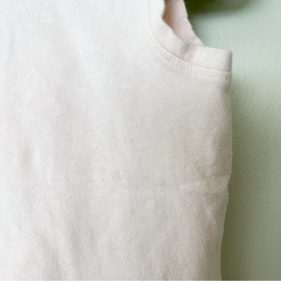 flamingo heart tank top summer baby shirt pastel love zoo bird sweethearts 12M - Picture 4 of 6